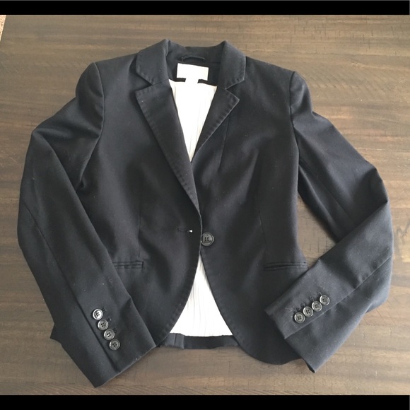 H&M Jackets & Blazers - H&M Black Blazer